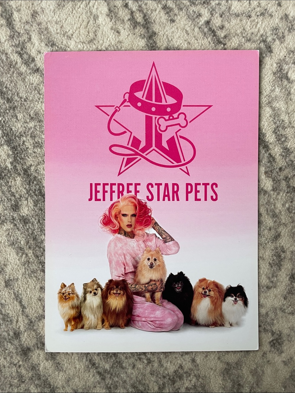 Jeffree Star Postcard